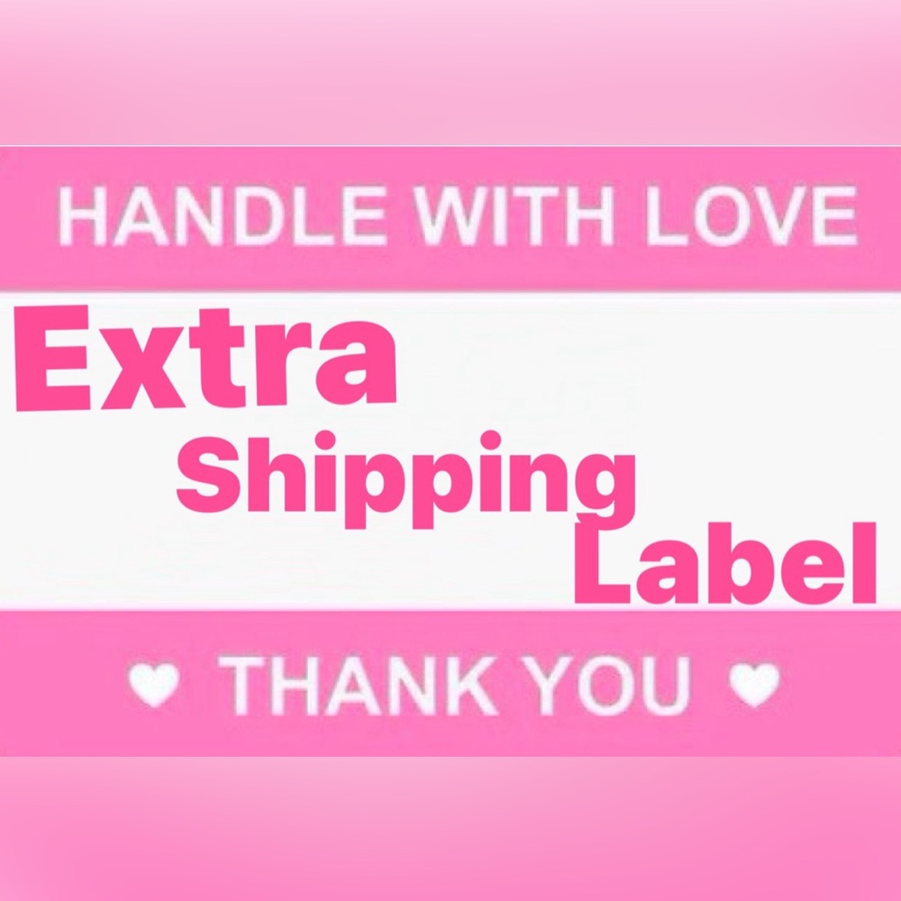 Extra shipping label